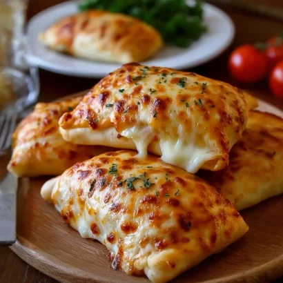 Thumbnail for Homemade Easy Cheesy Pizza Pockets