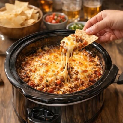 Thumbnail for Championship Slow Cooker Ground Beef Dip
