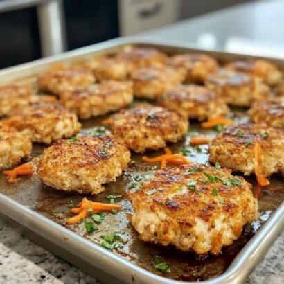 Thumbnail for Baked Chicken Rissoles