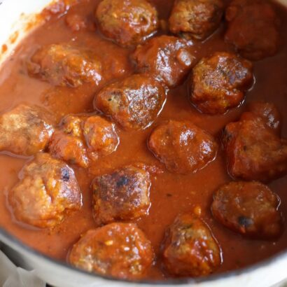 Thumbnail for Authentic Sicilian Meatballs (With Pine Nuts & Raisins)