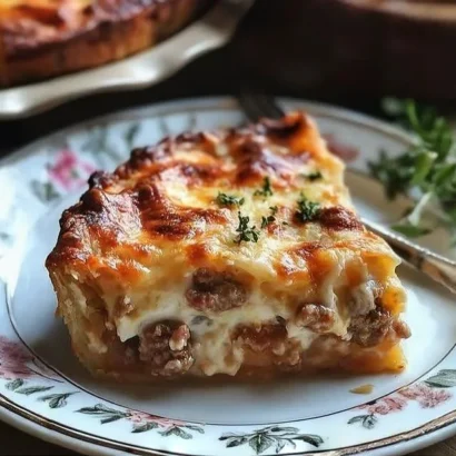Thumbnail for The Ultimate Cheesy Monterey Sausage Pie