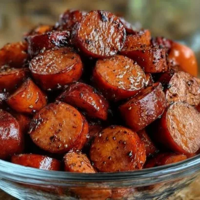 Thumbnail for Slow Cooker Sweet & Spicy Sriracha Sausage Bites