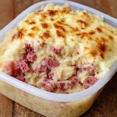 Thumbnail for Low-Carb Reuben Casserole (Only 4 Ingredients!)