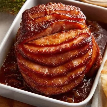 Thumbnail for Southern 5-Ingredient Baked Turkey Ham Slices