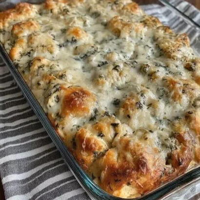Thumbnail for The Ultimate Spinach Artichoke Pull-Apart Bread