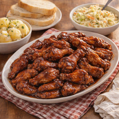 Thumbnail for Sticky BBQ Wings