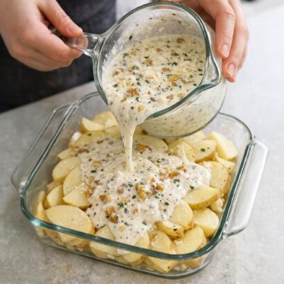 Thumbnail for ​Creamy Pour-Over Baked Potatoes