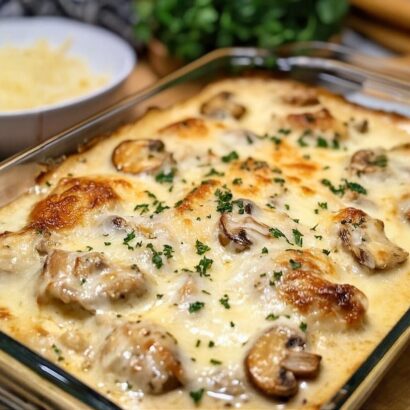 Thumbnail for ​Creamy Chicken & Mushroom Bake
