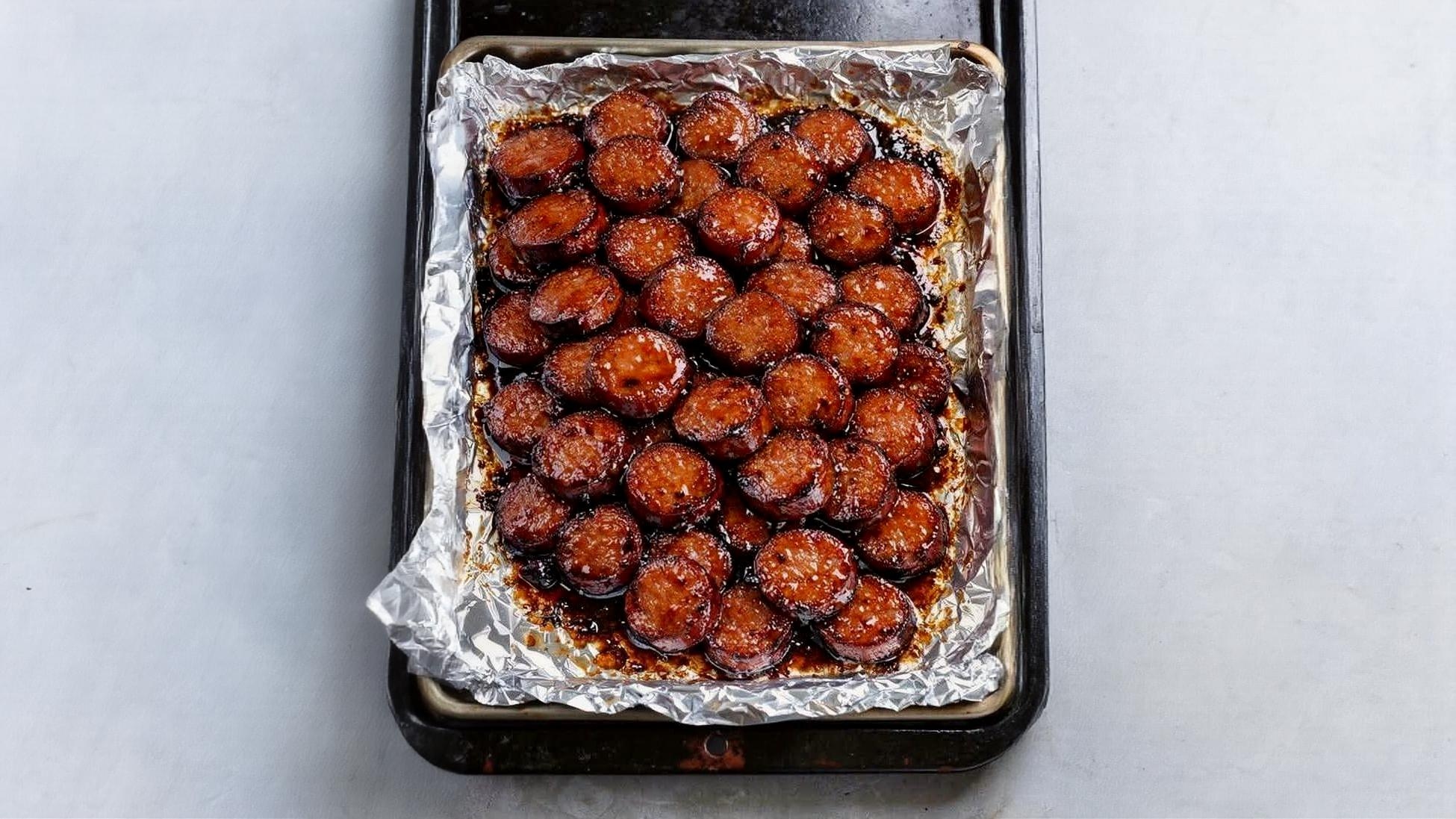 Thumbnail for Sticky Sweet Sausage Bites