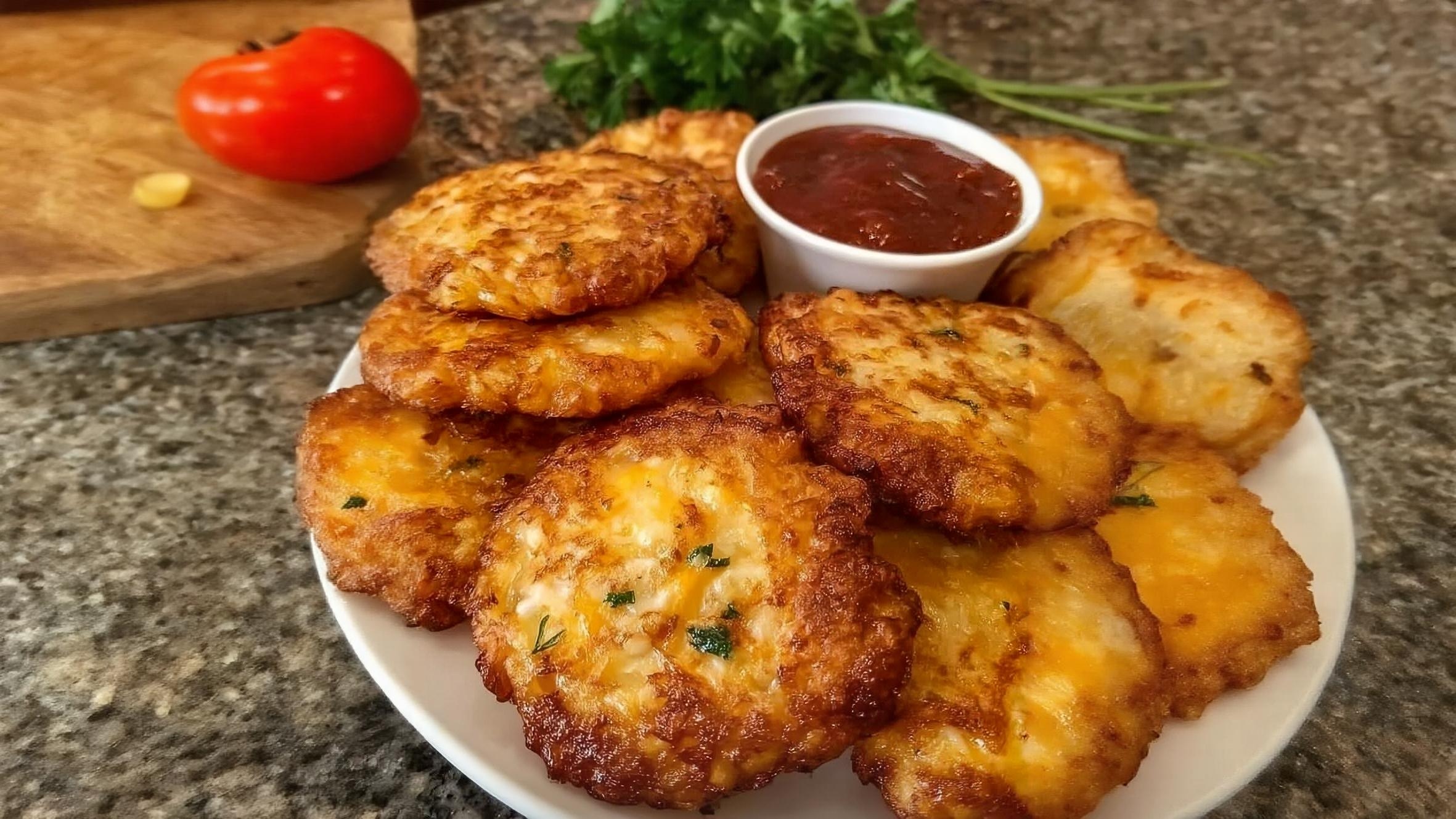 Thumbnail for Crispy Homemade Cheese Fritters