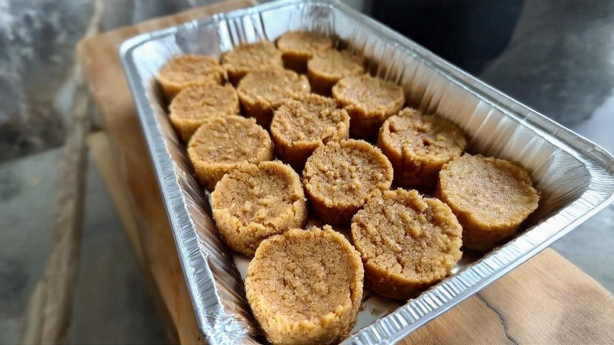 Thumbnail for Homemade Brazilian Peanut Candy (Paçoca)