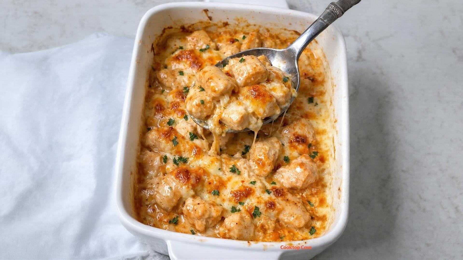 Thumbnail for Vintage Oven-Baked 4-Ingredient Chicken Madison