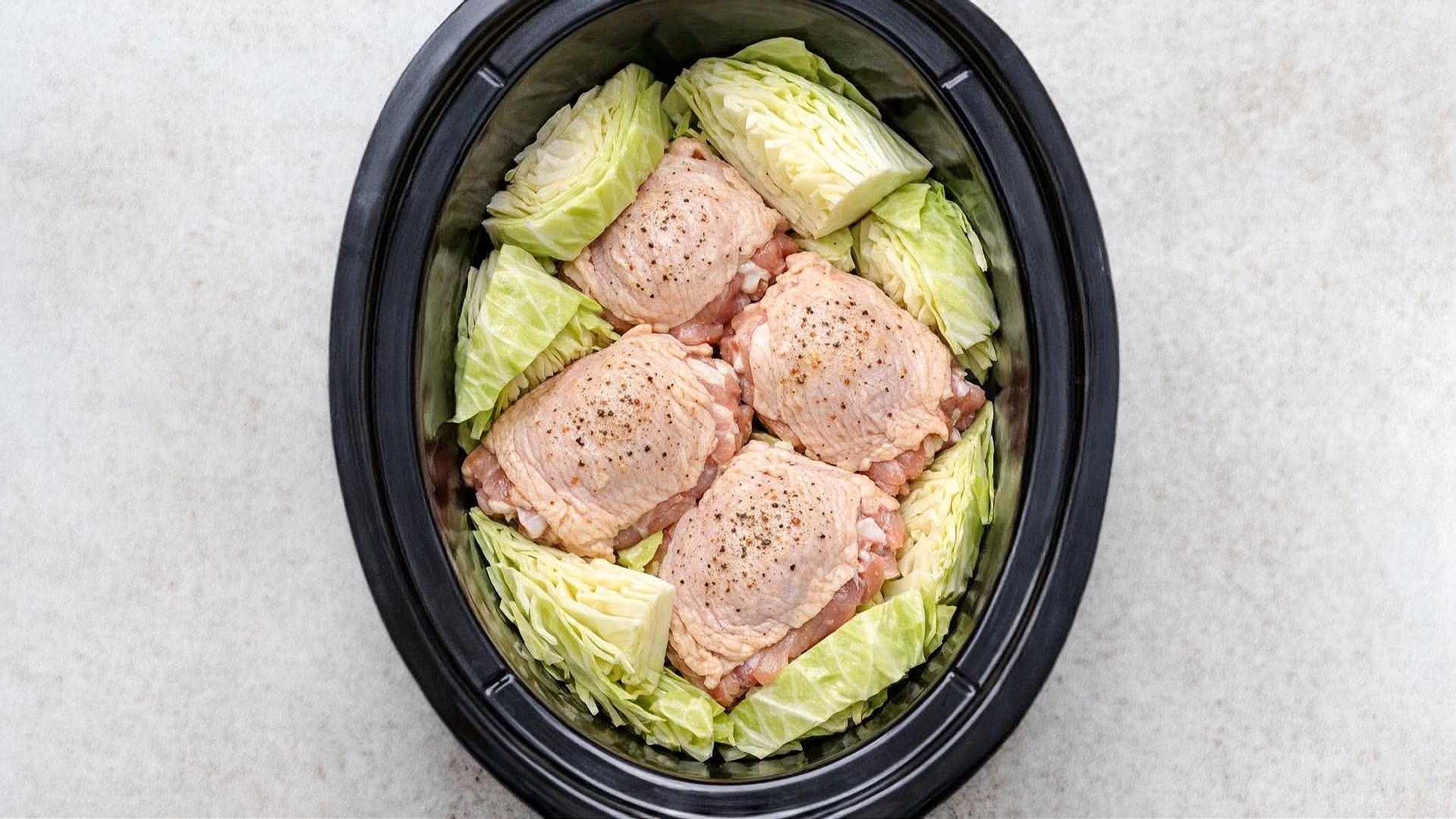 Thumbnail for Buttered Cabbage and Chicken