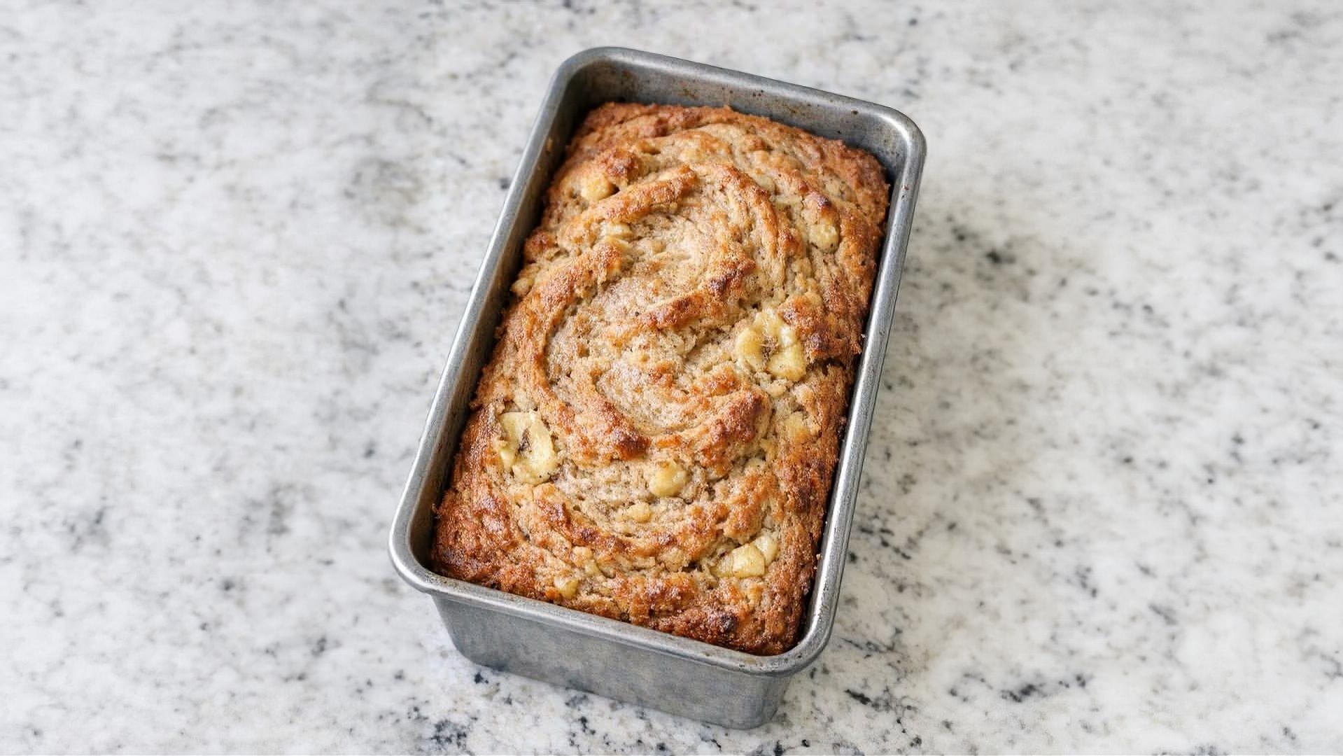 Thumbnail for Stepmom Linda’s Cinnamon Banana Loaf