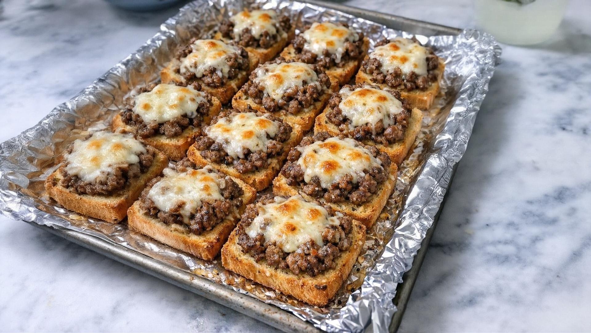 Thumbnail for Beef Garlic Bread Bites