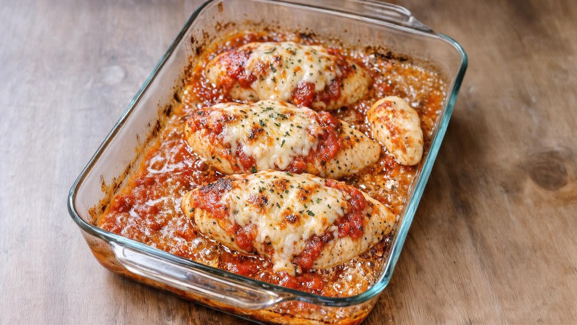 Thumbnail for Oven-Baked 3-Ingredient Italian Chicken Bake