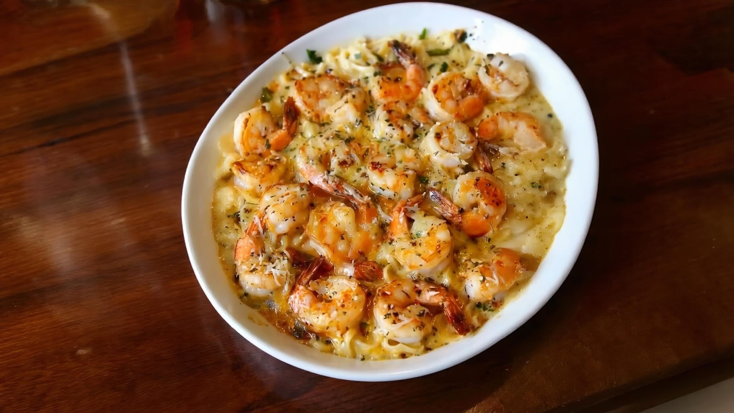 Thumbnail for Shrimp Scampi Pasta Bake