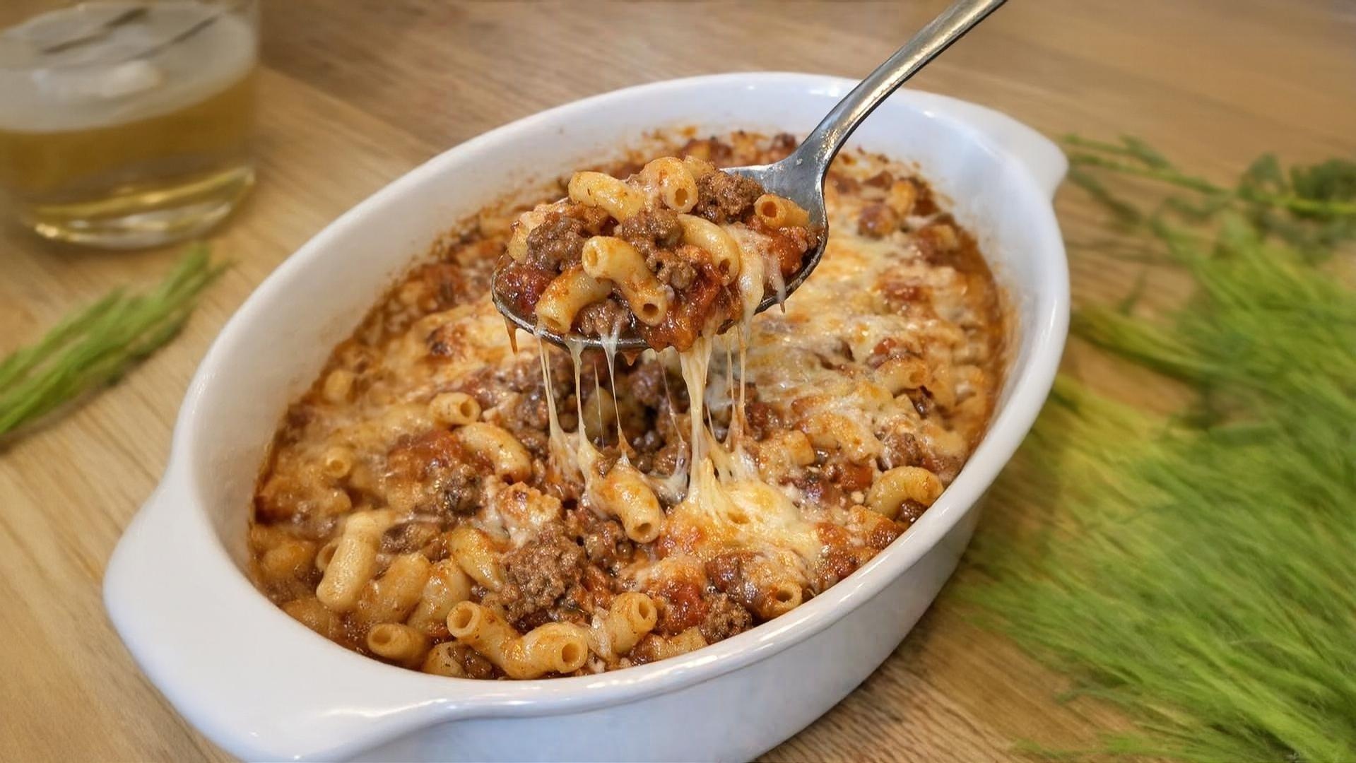 Thumbnail for Oven-Baked 4-Ingredient Johnny Marzetti