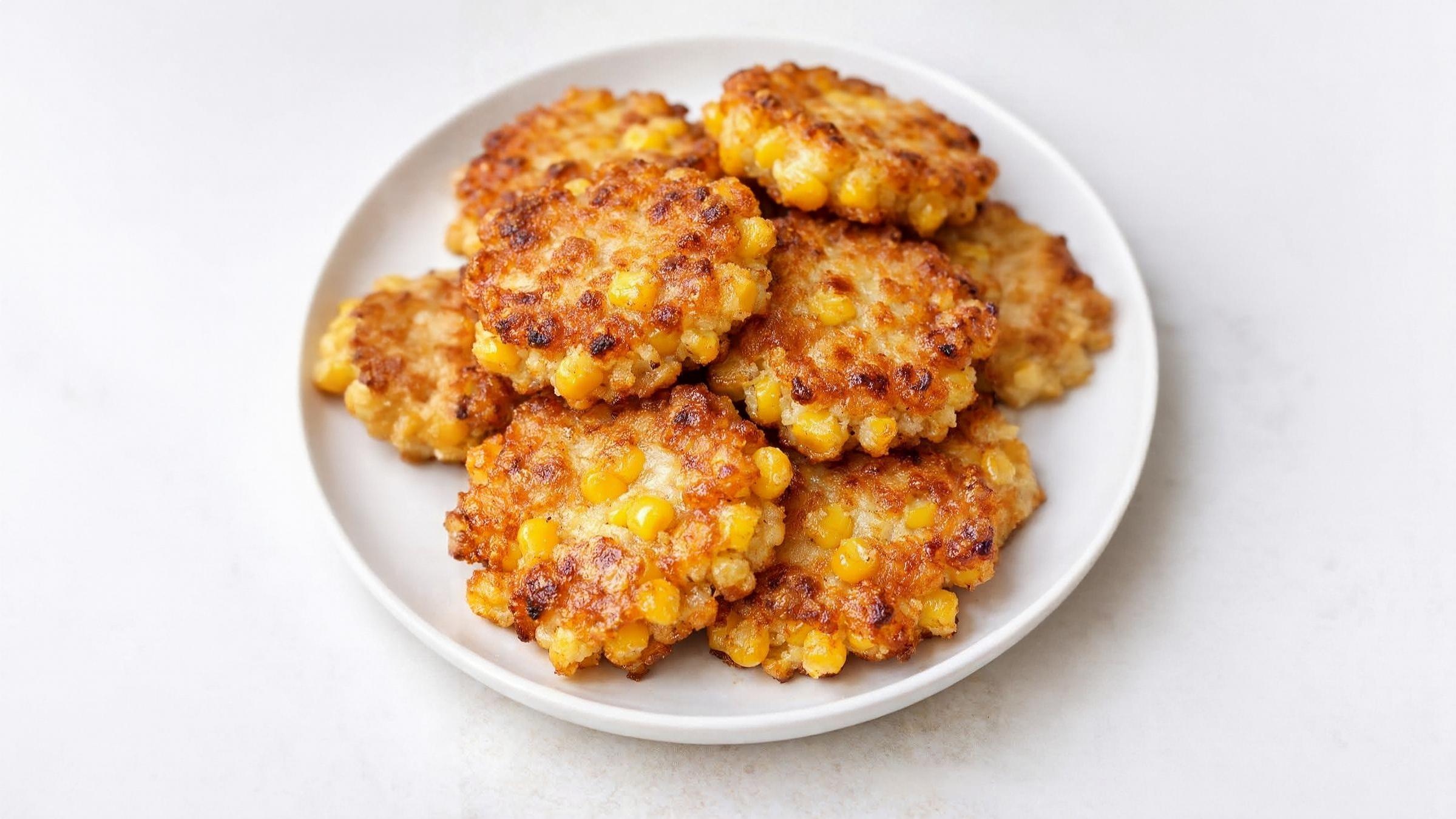 Thumbnail for Southern 4-Ingredient Sweet Corn Fritters