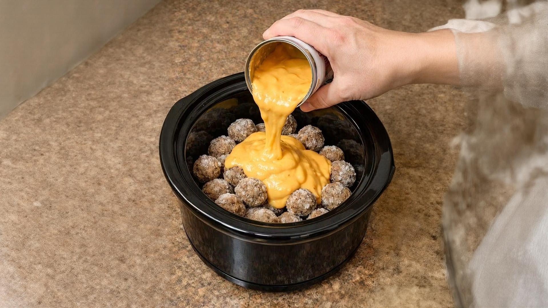 Thumbnail for Cheddar Beef Meatballs