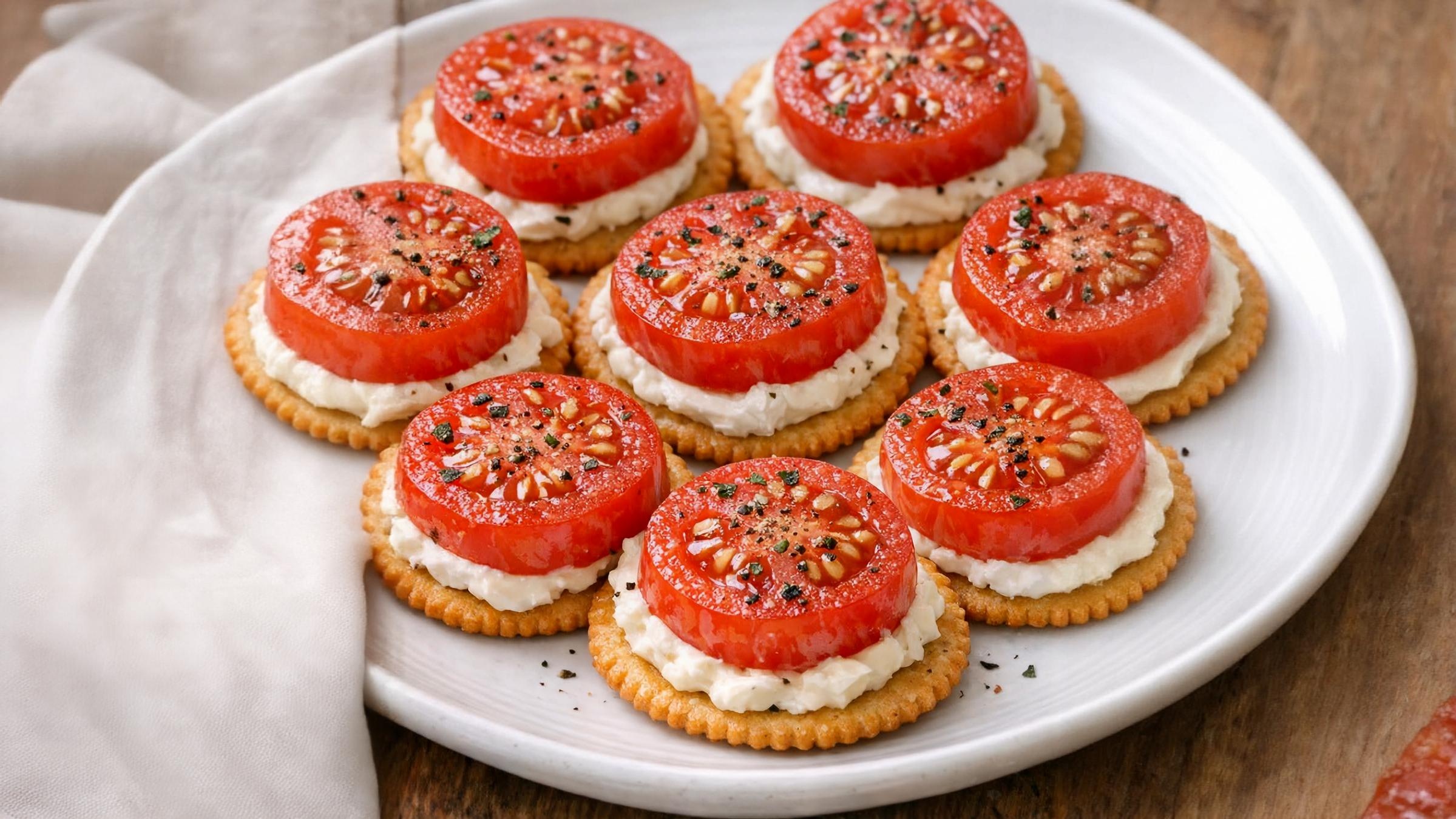Thumbnail for Southern 3-Ingredient Fresh Tomato Bites