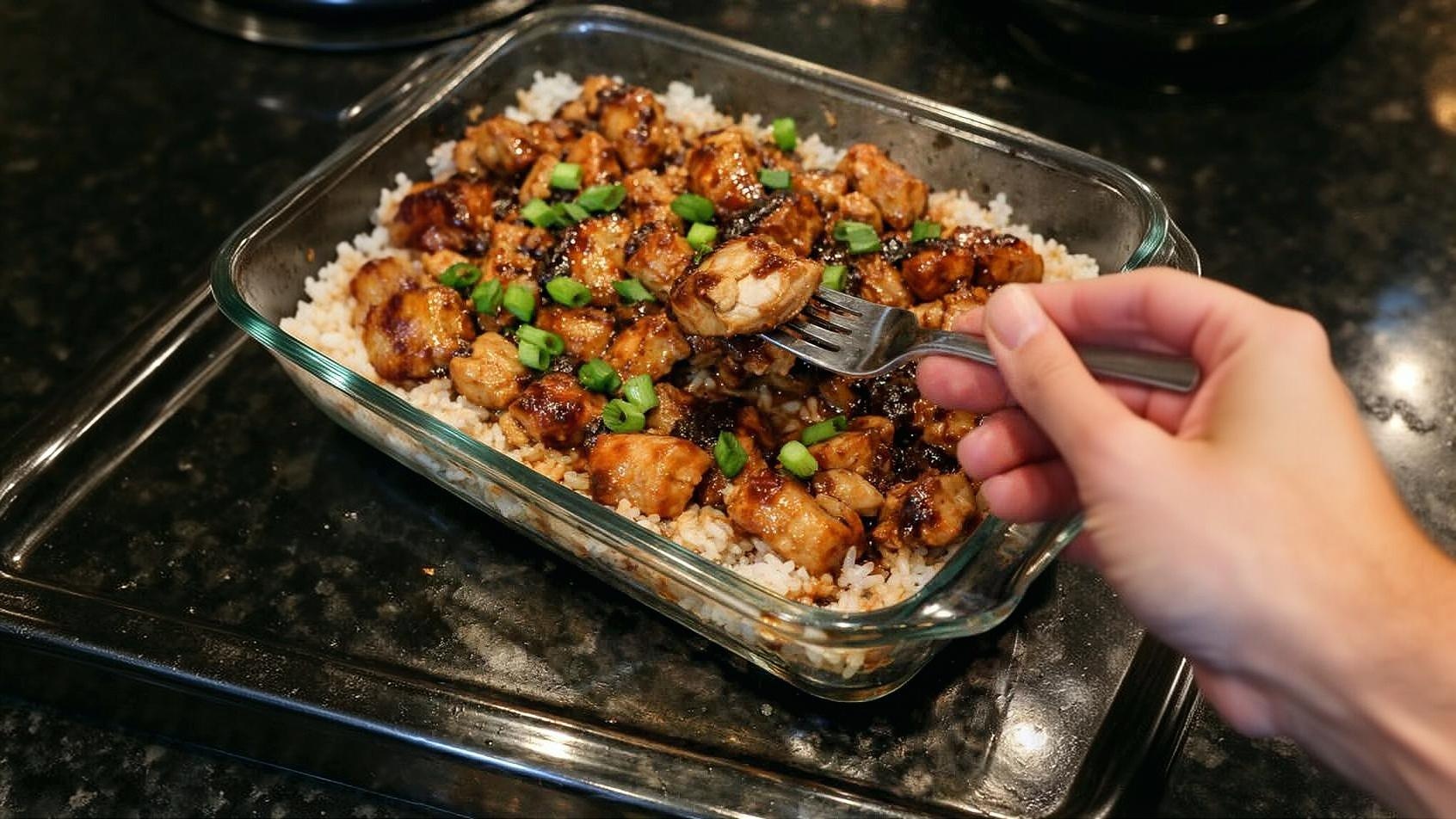 Thumbnail for Chicken Teriyaki Rice Bake