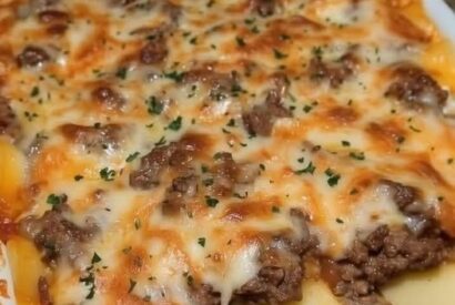 Thumbnail for Meat and Potato Casserole