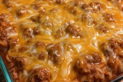 Thumbnail for Cheesy Hamburger Potato Casserole