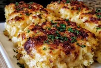 Thumbnail for Cheesy Chicken Hash Brown Casserole