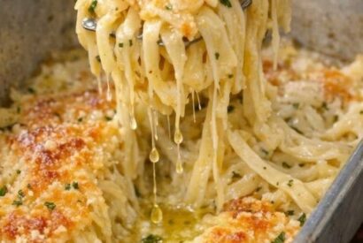 Thumbnail for Creamy Baked Spaghetti Casserole