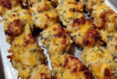 Thumbnail for Garlic Parmesan Chicken Skewers