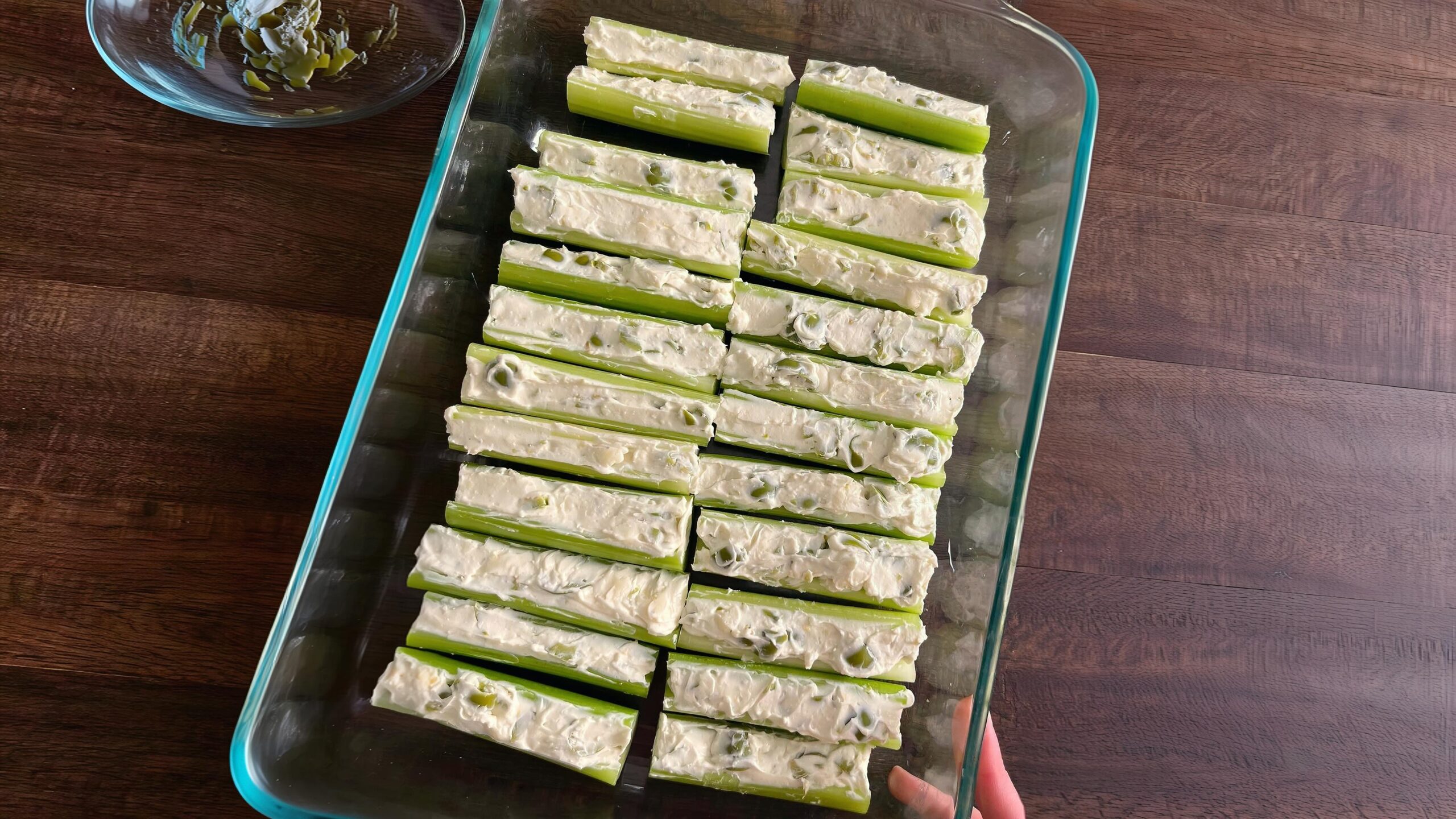 Thumbnail for Creamy Olive & Blue Cheese “Martini” Sticks