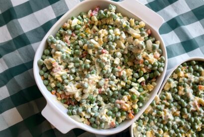 Thumbnail for Dublin Pea Salad: Creamy, Crunchy & Flavor-Packed