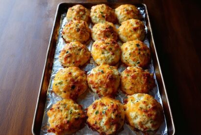 Thumbnail for Oven-Baked Cheddar Jalapeño Biscuits