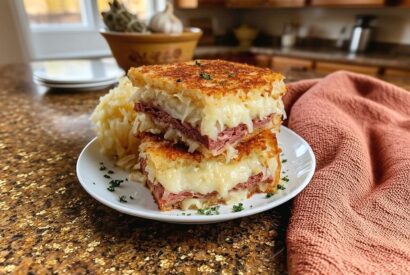 Thumbnail for Reuben Crescent Bake: The Deli Sandwich Reimagined as a Bubbling Casserole