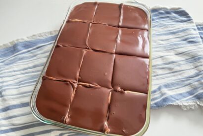 Thumbnail for Boston Cream Sheet Cake: A Crowd-Sized Take on a Classic, Built From a Box
