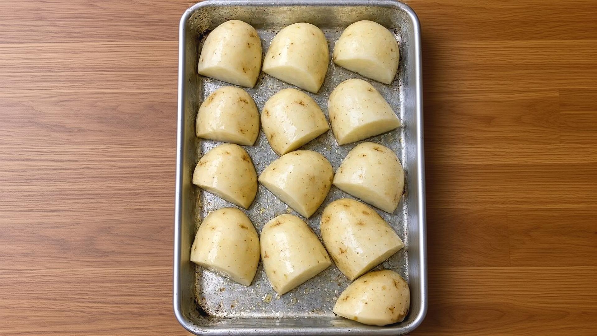 Thumbnail for 5-Ingredient Oven-Roasted White Potato Halves