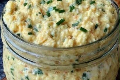 Thumbnail for Nana’s Fresh Garden Vegetable Spread A Creamy, Bright, and Herbaceous Spread Packed with Crunchy Fresh Vegetables and Whipped Cream Cheese