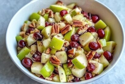 Thumbnail for Fresh Apple Cranberry Pecan Salad: A Crisp, No-Cook Side for Any Season