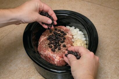 Thumbnail for Slow Cooker Raisin Beef Roast: The 5-Ingredient Cozy Autumn Dinner