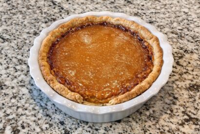 Thumbnail for 4-Ingredient Pumpkin Caramel Pie: The Depression Era Secret to Effortless Custard