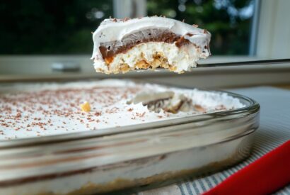 Thumbnail for Robert Redford Dessert: The Vintage Four-Layer Chocolate, Vanilla, and Cream Cheese Dessert Everyone Remembers