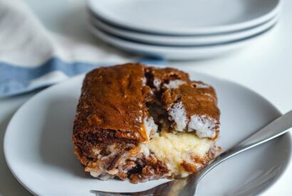 Thumbnail for Classic Earthquake Cake: The Cracked, Craterous Chocolate Cake with a Gooey Cream Cheese Swirl