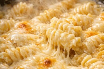 Thumbnail for Slow Cooker Fusilli Feast: The 4-Ingredient Dump-and-Go Creamy Pasta Dinner
