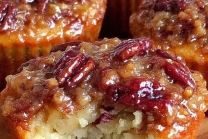 Thumbnail for Pecan Pie Muffins: The Rich, Gooey Flavor of Pecan Pie in Portable Muffin Form