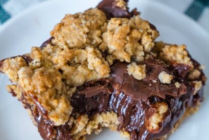 Thumbnail for Classic Revel Bars: Chewy Oatmeal Bars With a Rich Fudge Center