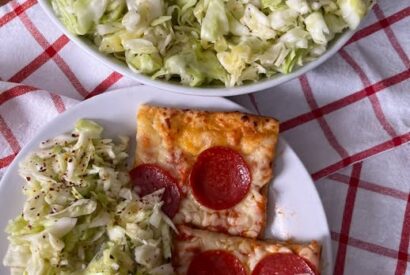 Thumbnail for Swedish Pizza Salad: The Crunchy, Tangy Cabbage Side That Belongs Next to Every Slice