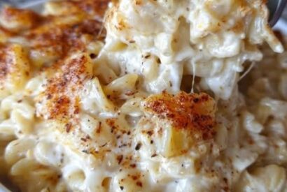 Thumbnail for Hungarian Noodle Bake: A Creamy Egg Noodle and Ground Beef Casserole